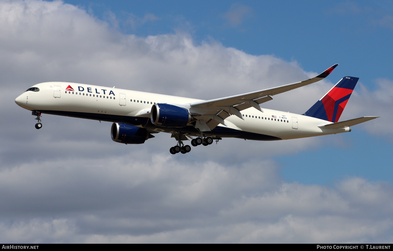 Aircraft Photo of F-WZFB | Airbus A350-941 | Delta Air Lines | AirHistory.net #831081