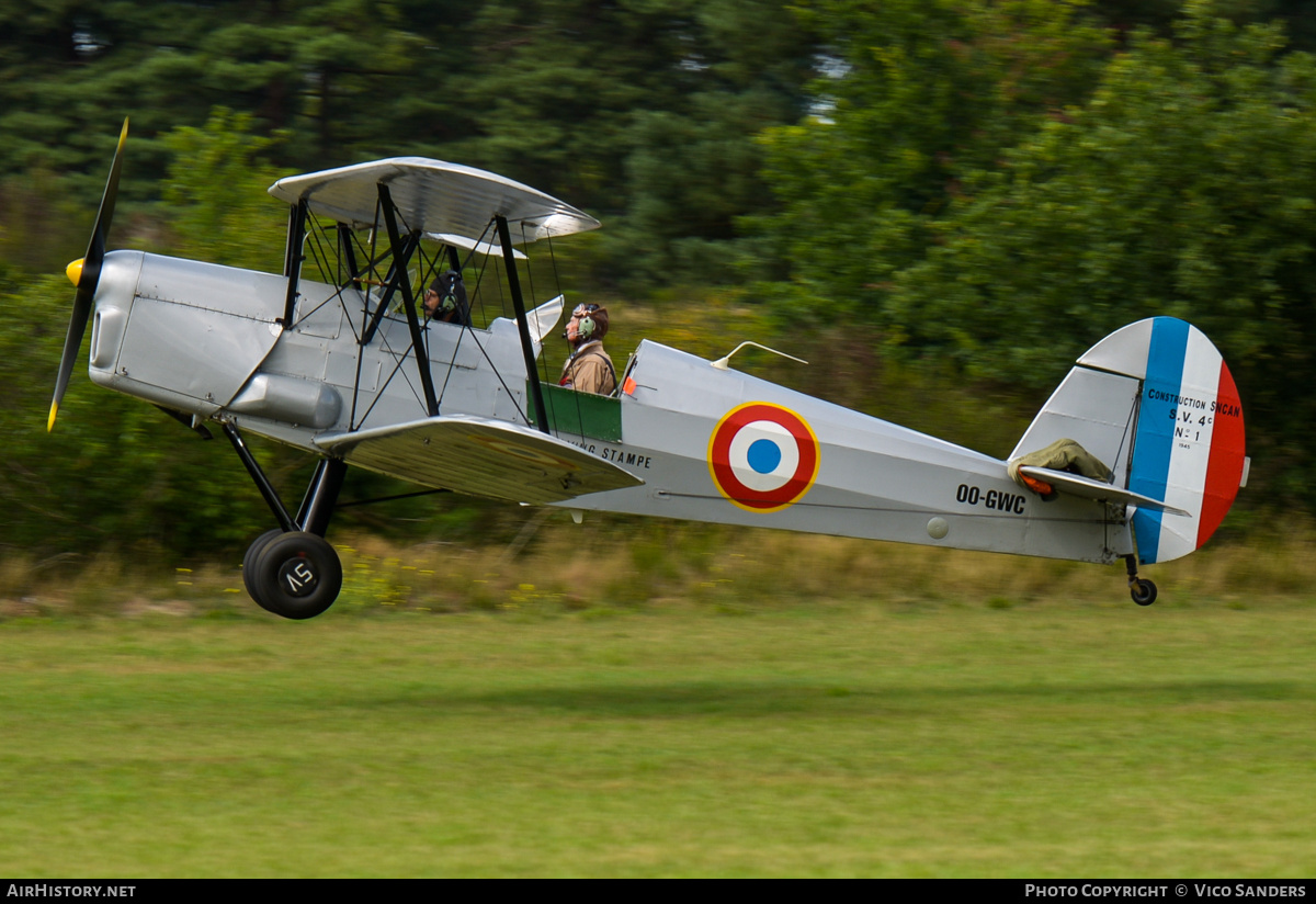 Aircraft Photo of OO-GWC | Stampe-Vertongen SV-4C | France - Air Force | AirHistory.net #831084