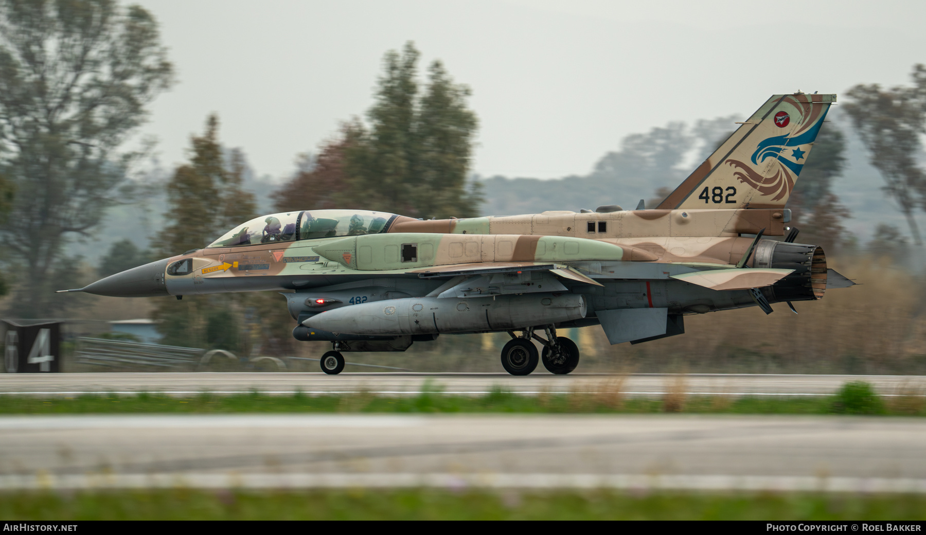 Aircraft Photo of 482 | Lockheed Martin F-16I Sufa | Israel - Air Force | AirHistory.net #831092