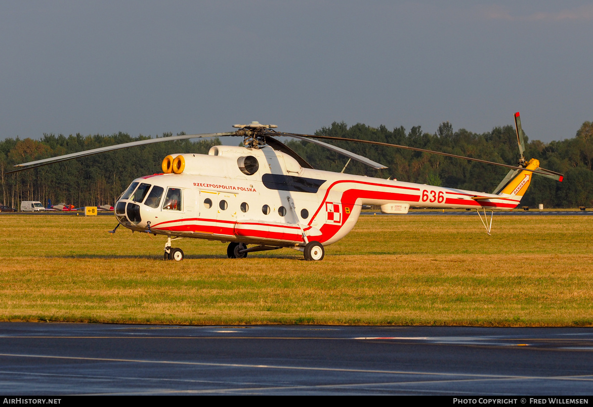 Aircraft Photo of 636 | Mil Mi-8T | Poland - Air Force | AirHistory.net #831098
