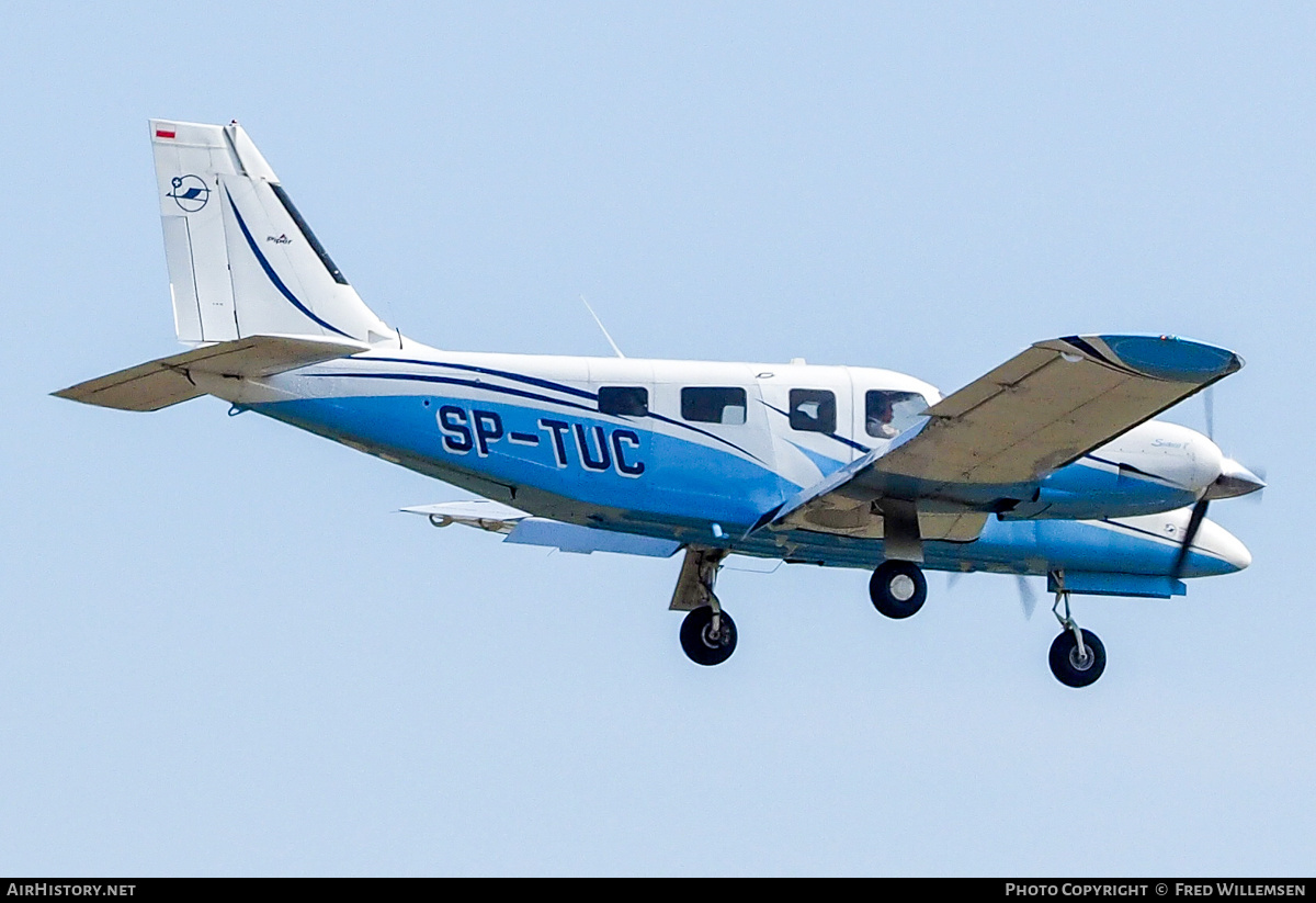 Aircraft Photo of SP-TUC | Piper PA-34-220T Seneca V | Ośrodek kształcenia lotniczego - Politechniki Rzeszowskiej | AirHistory.net #831100