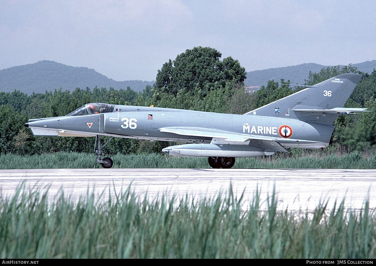 Aircraft Photo of 36 | Dassault Etendard IVM | France - Navy | AirHistory.net #831103