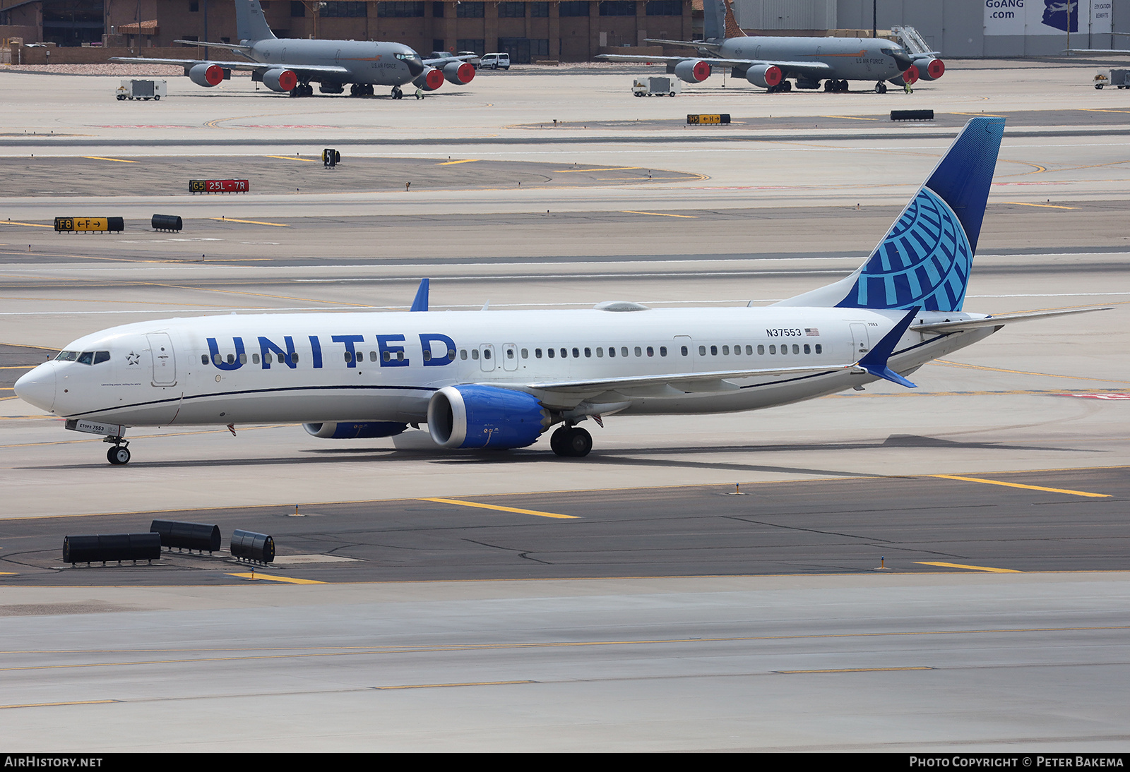 Aircraft Photo of N37553 | Boeing 737-9 Max 9 | United Airlines | AirHistory.net #831121