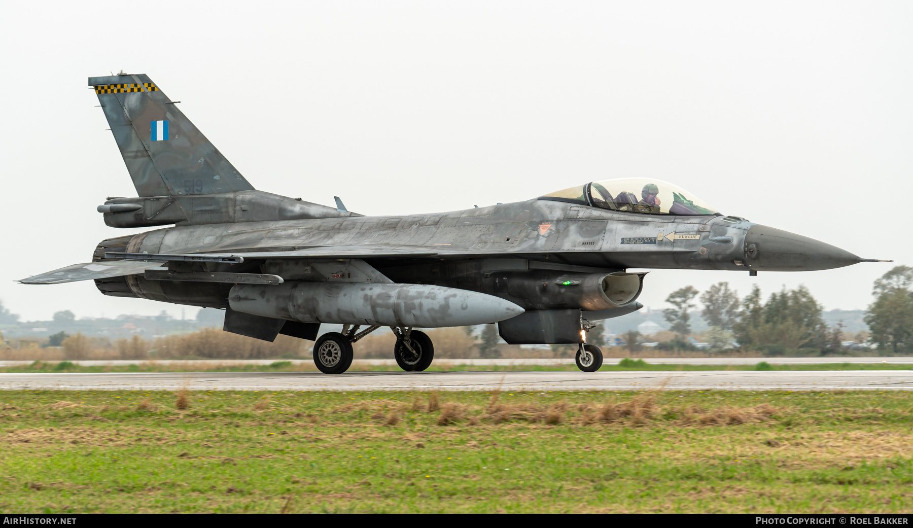 Aircraft Photo of 519 | General Dynamics F-16C Fighting Falcon | Greece - Air Force | AirHistory.net #831138