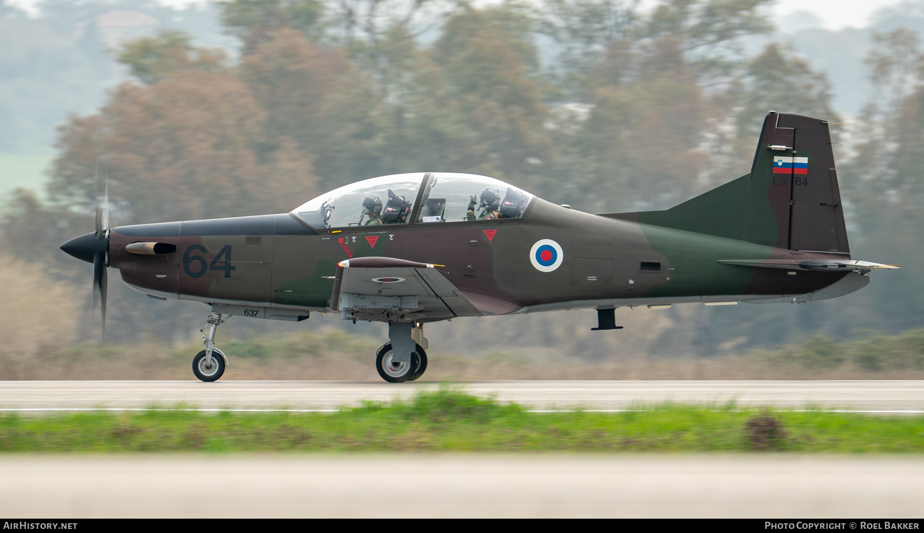 Aircraft Photo of L9-64 | Pilatus PC-9M Hudournik | Slovenia - Air Force | AirHistory.net #831140