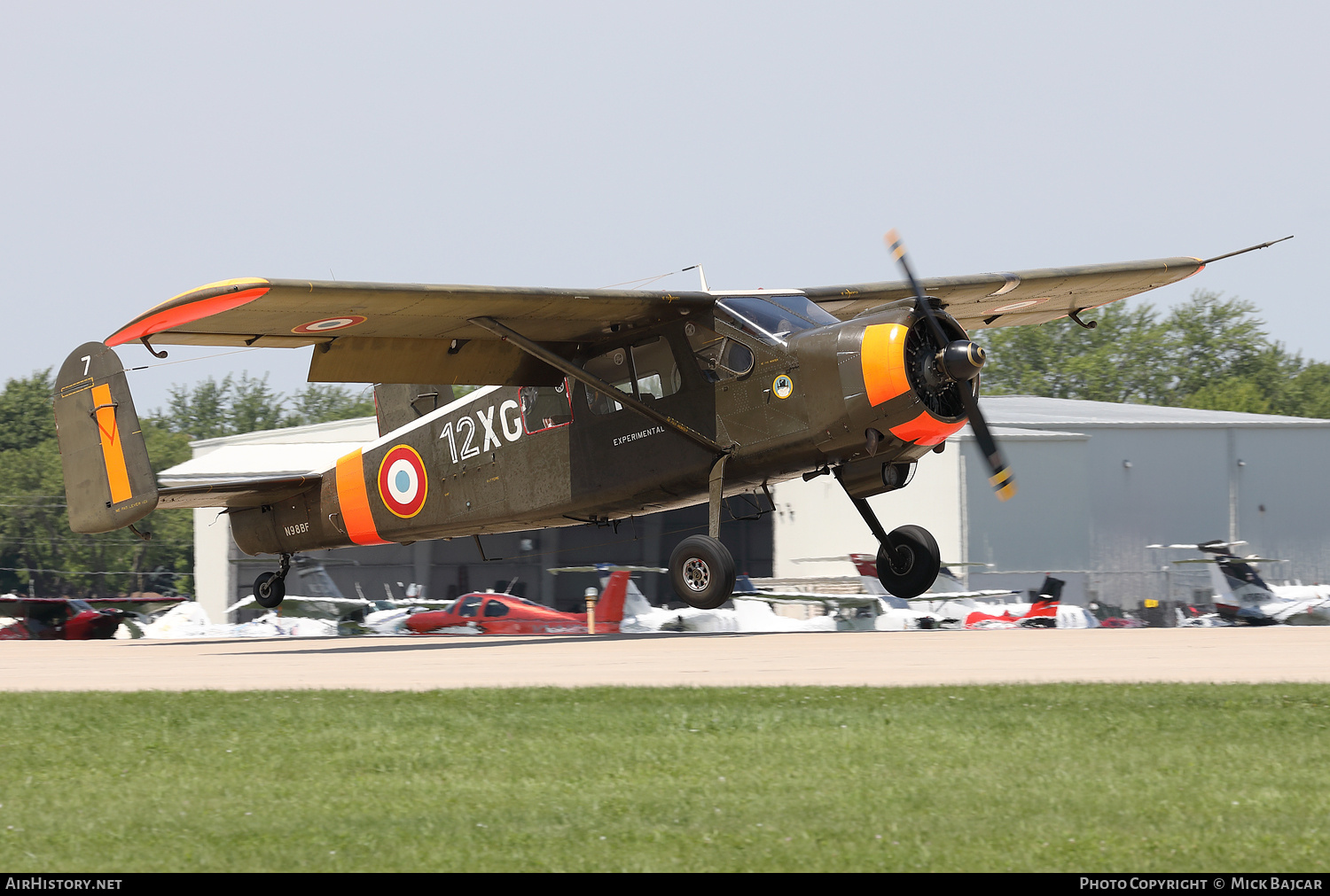 Aircraft Photo of N98BF / 7 | Max Holste MH.1521M Broussard | France - Air Force | AirHistory.net #831155