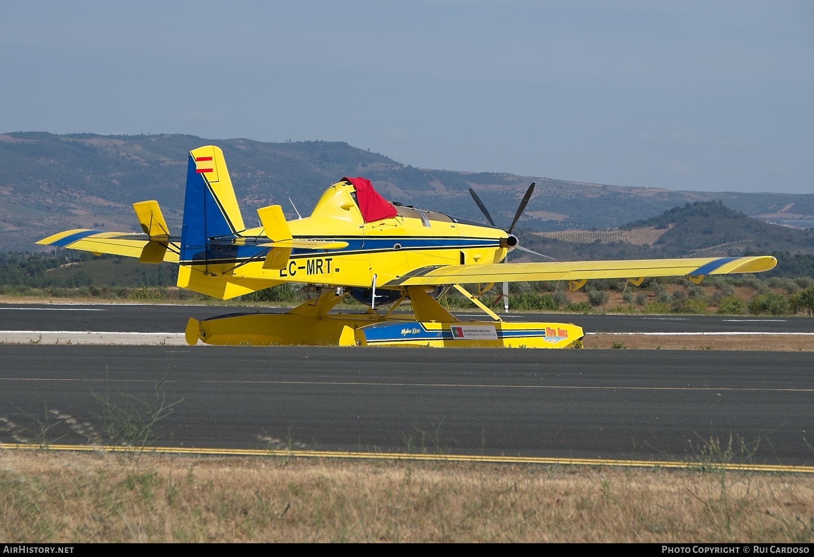 Aircraft Photo of EC-MRT | Air Tractor AT-802F Fire Boss (AT-802A) | Autoridade Nacional de Emergência e Proteção Civil | AirHistory.net #831188