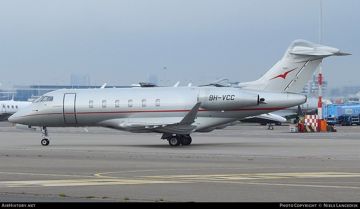 Aircraft Photo of 9H-VCC | Bombardier Challenger 350 (BD-100-1A10) | VistaJet | AirHistory.net #831190