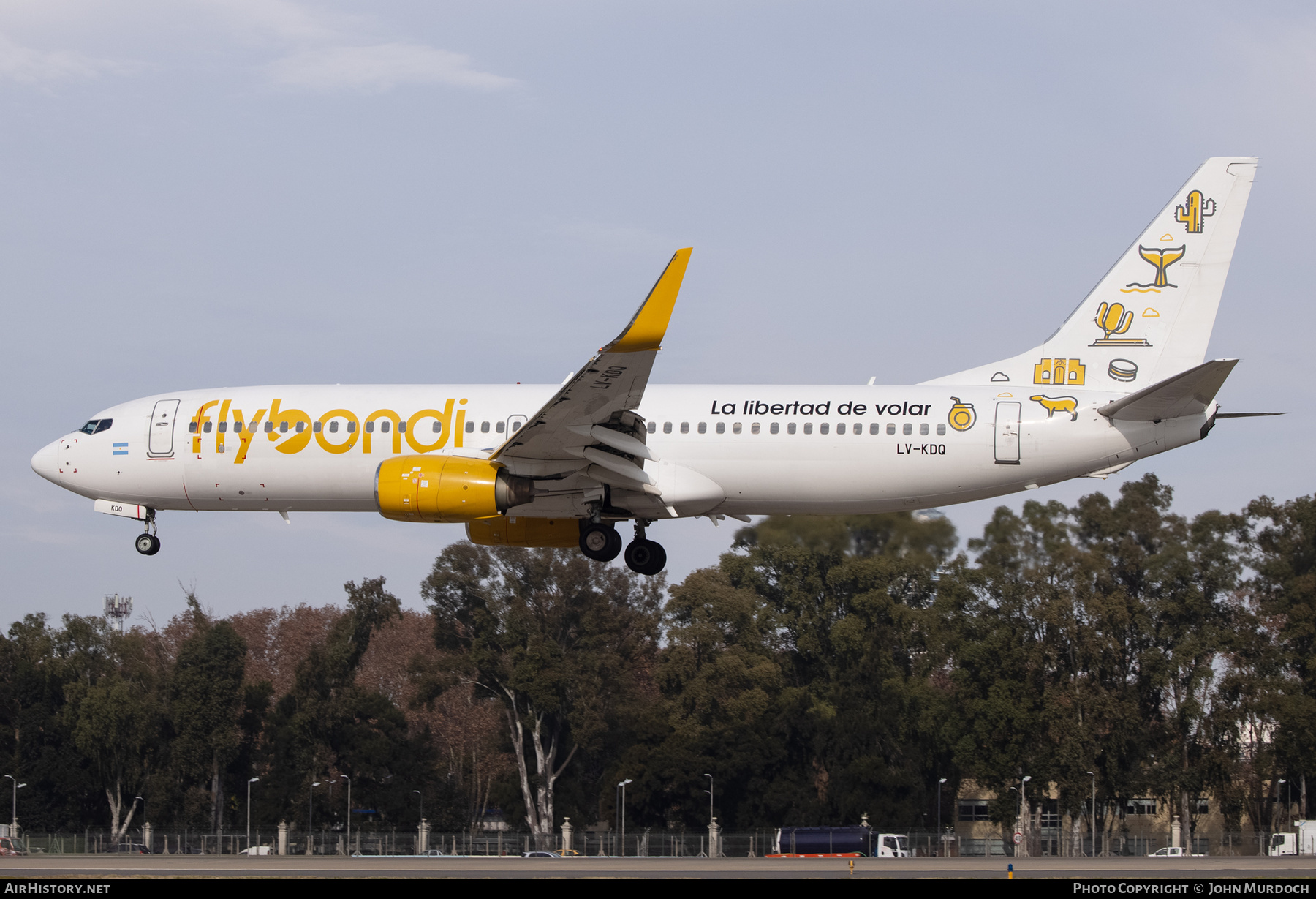 Aircraft Photo of LV-KDQ | Boeing 737-86N | FlyBondi | AirHistory.net #831197