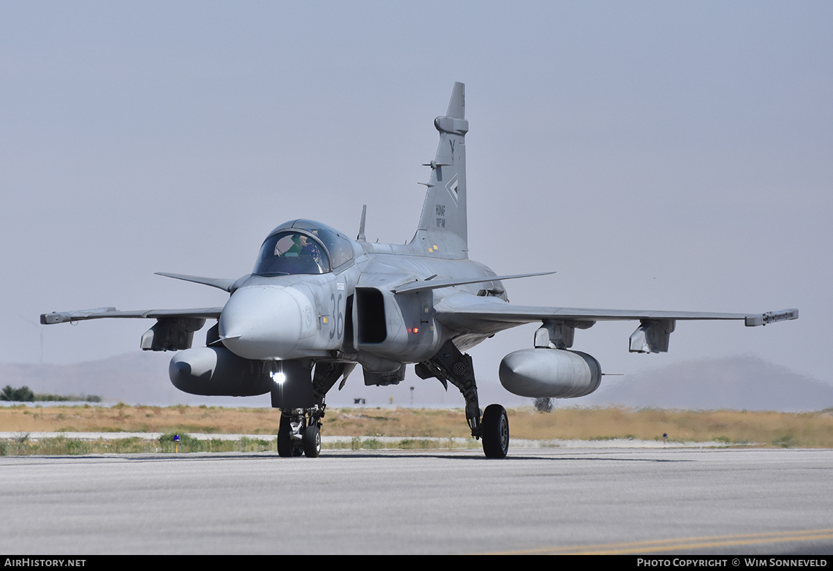 Aircraft Photo of 36 | Saab JAS 39C Gripen | Hungary - Air Force | AirHistory.net #831201
