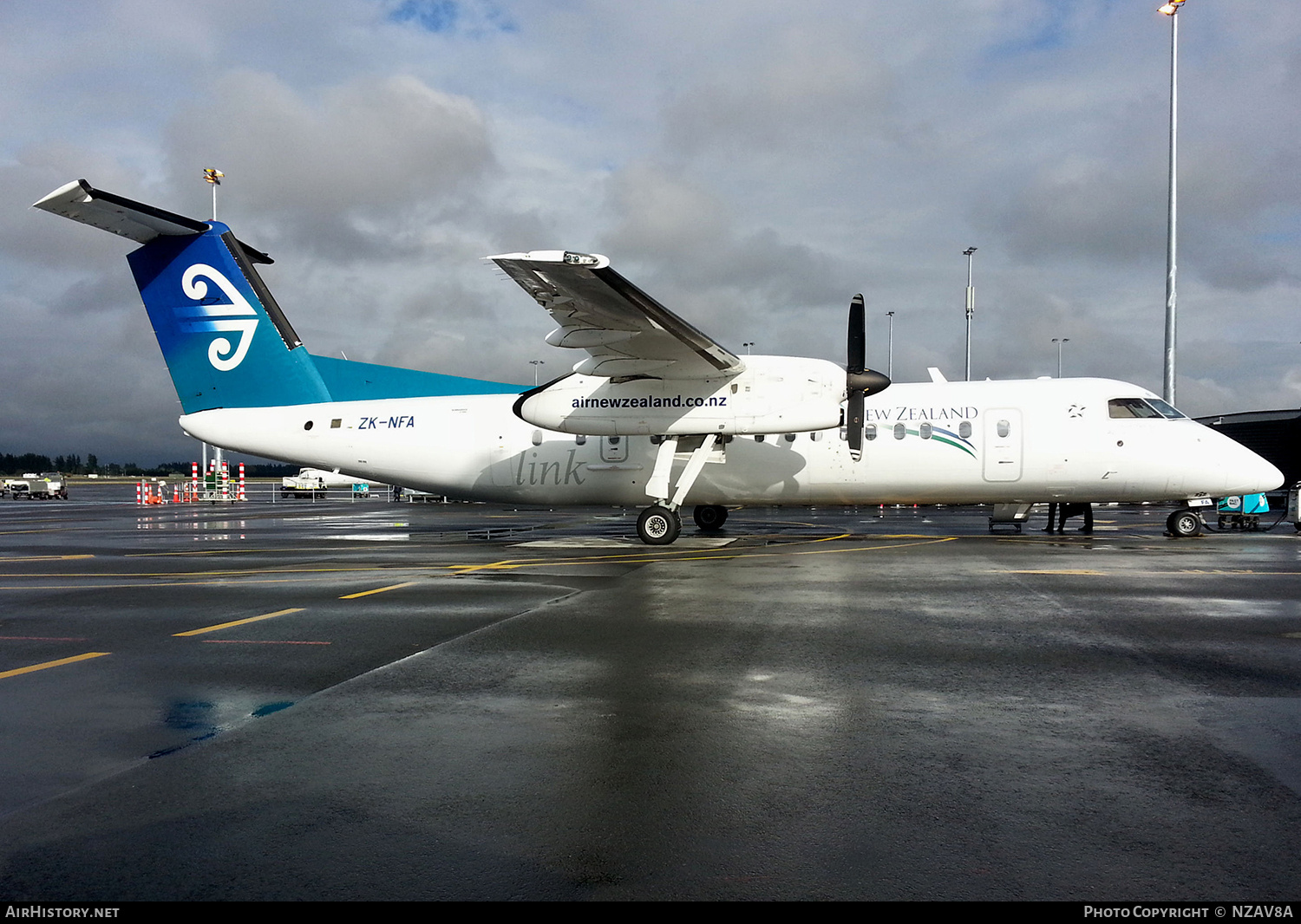 Aircraft Photo of ZK-NFA | Bombardier DHC-8-311Q Dash 8 | Air New Zealand | AirHistory.net #831214