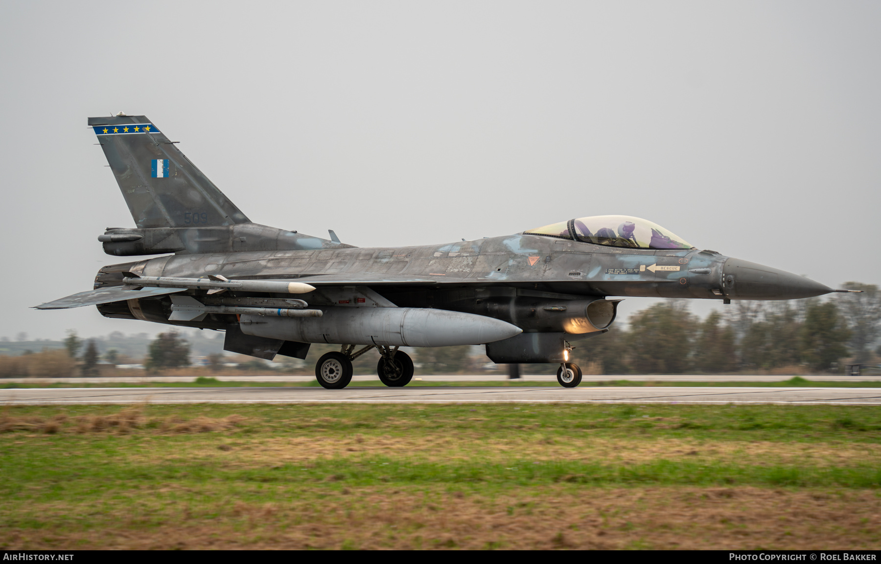 Aircraft Photo of 509 | General Dynamics F-16C Fighting Falcon | Greece - Air Force | AirHistory.net #831222