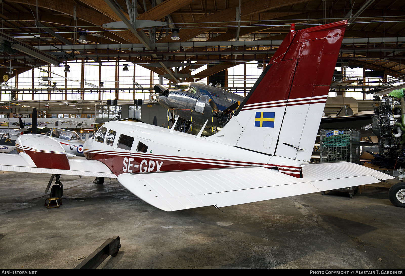 Aircraft Photo of SE-GPX | Piper PA-34-200T Seneca II | AirHistory.net #831223