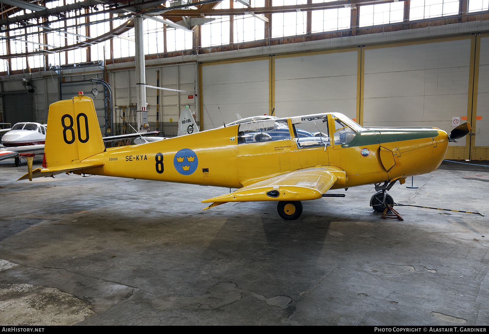 Aircraft Photo of SE-KYA / 50080 | Saab Sk50C Safir (91C) | Sweden - Air Force | AirHistory.net #831230