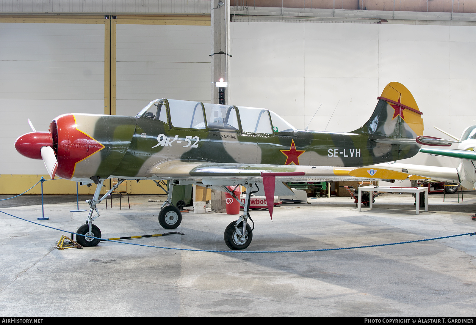 Aircraft Photo of SE-LVH | Yakovlev Yak-52 | Soviet Union - Air Force | AirHistory.net #831233