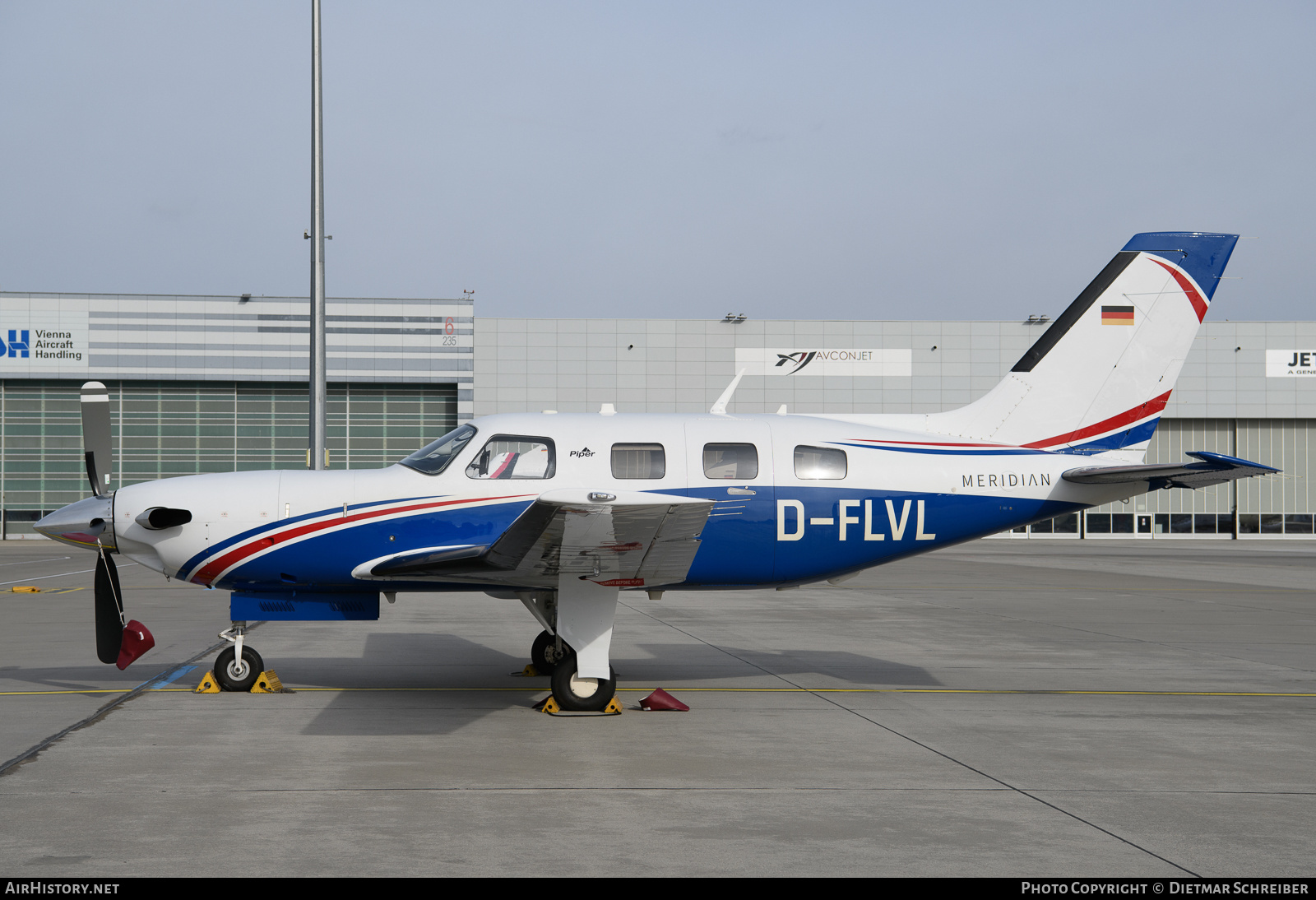 Aircraft Photo of D-FLVL | Piper PA-46-500TP Meridian | AirHistory.net #831256