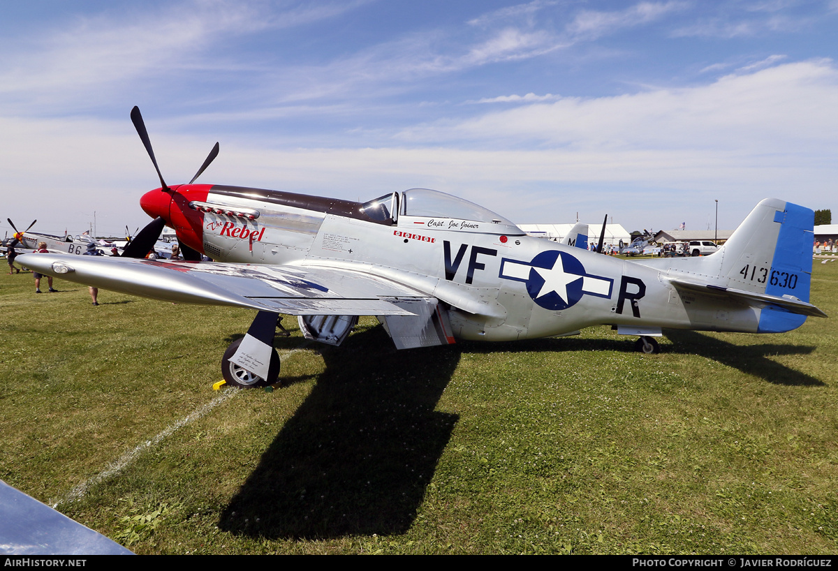 Aircraft Photo of N3BB / 413630 | North American P-51D Mustang | USA - Air Force | AirHistory.net #831262