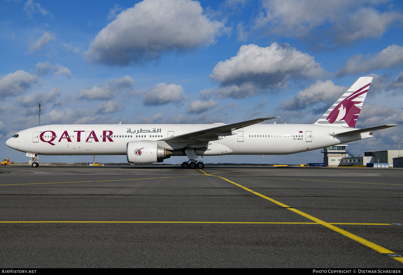 Aircraft Photo of A7-BOA | Boeing 777-367/ER | Qatar Airways | AirHistory.net #831276