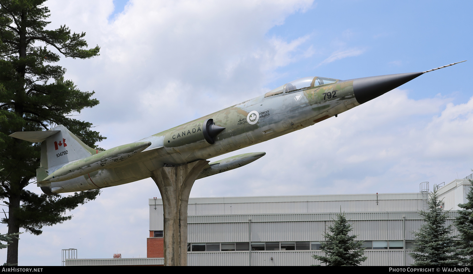 Aircraft Photo of 104792 | Canadair CF-104 Starfighter | Canada - Air Force | AirHistory.net #831287