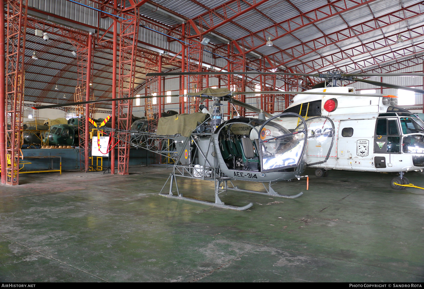 Aircraft Photo of AEE-314 | Aerospatiale SA-315B Lama | Ecuador - Army | AirHistory.net #831297