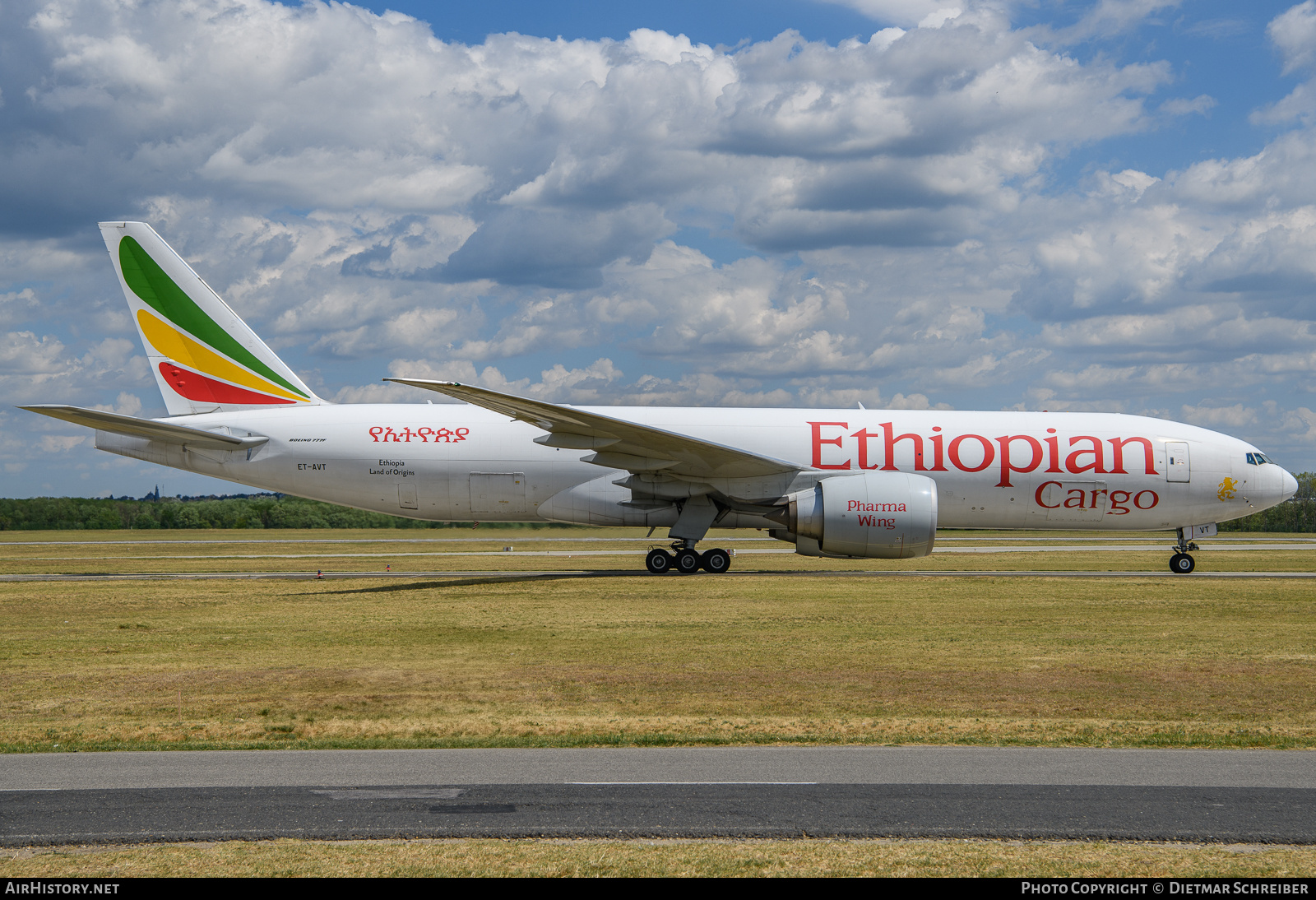 Aircraft Photo of ET-AVT | Boeing 777-F | Ethiopian Airlines Cargo | AirHistory.net #831311