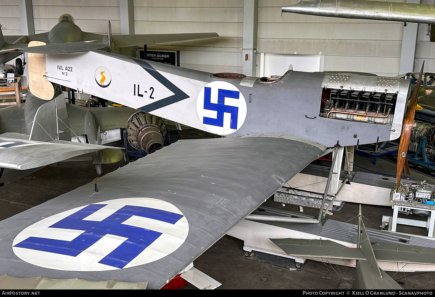 Aircraft Photo of IL-2 | I.V.L. A 22 Hansa | Finland - Air Force | AirHistory.net #831318