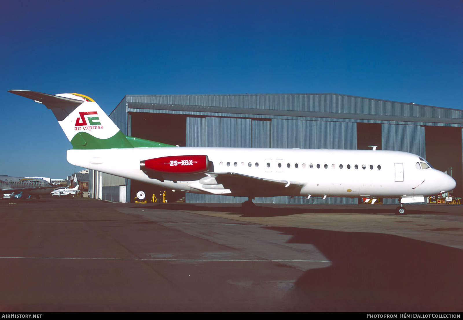 Aircraft Photo of ZS-XGX | Fokker F28-4000 Fellowship | Air Express | AirHistory.net #831322