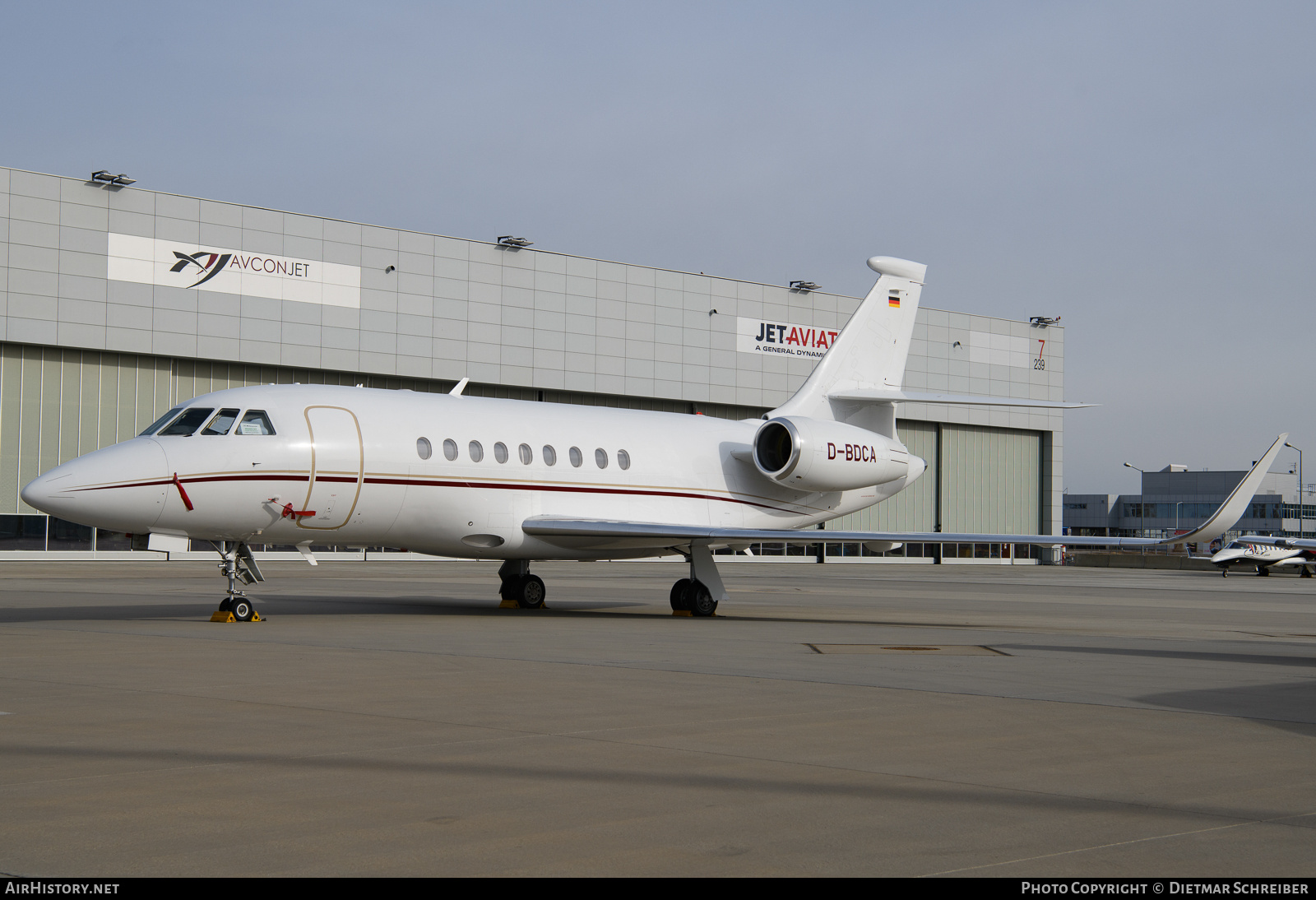 Aircraft Photo of D-BDCA | Dassault Falcon 2000LX | AirHistory.net #831326