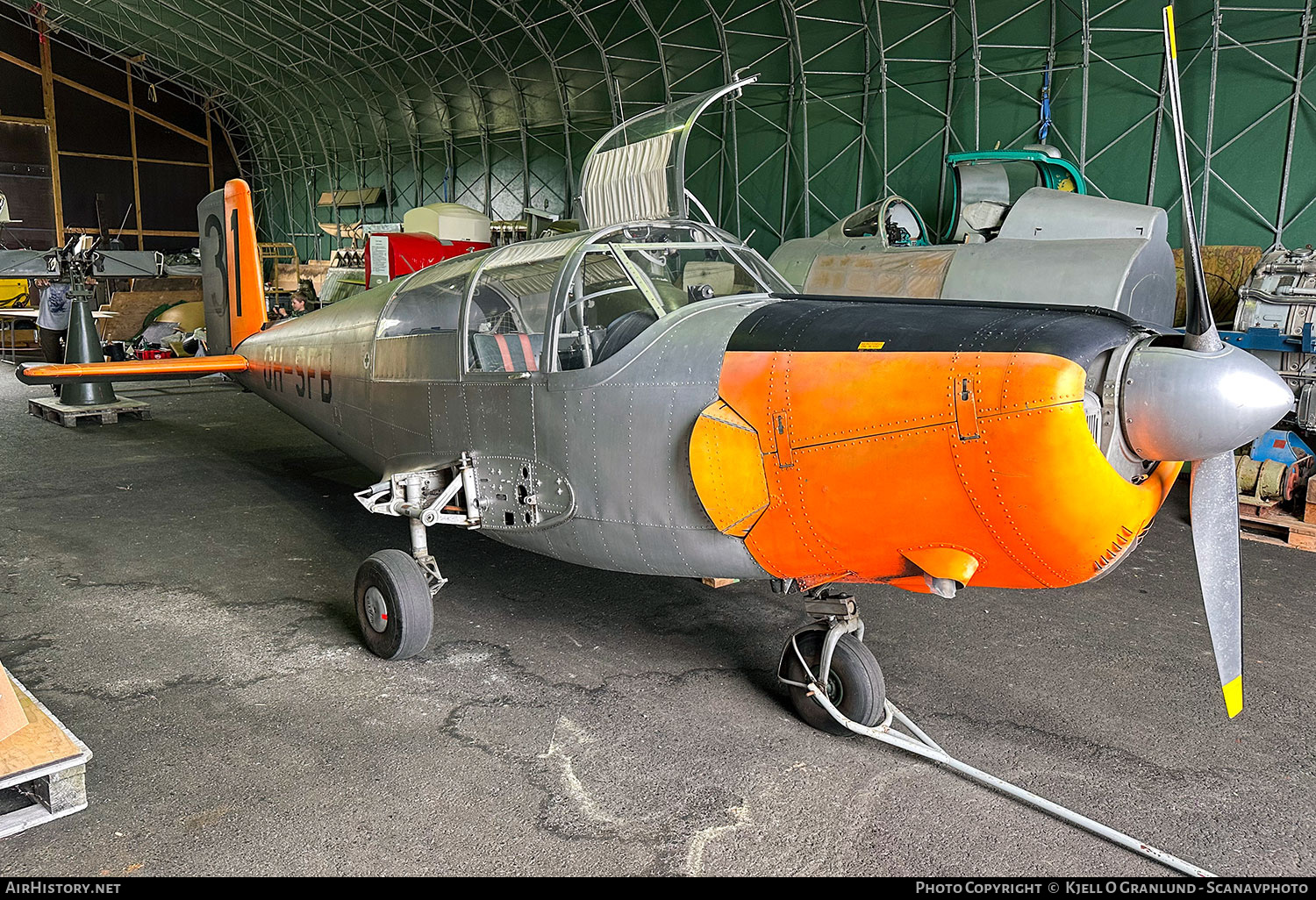 Aircraft Photo of OH-SFB | Saab 91D Safir | AirHistory.net #831334