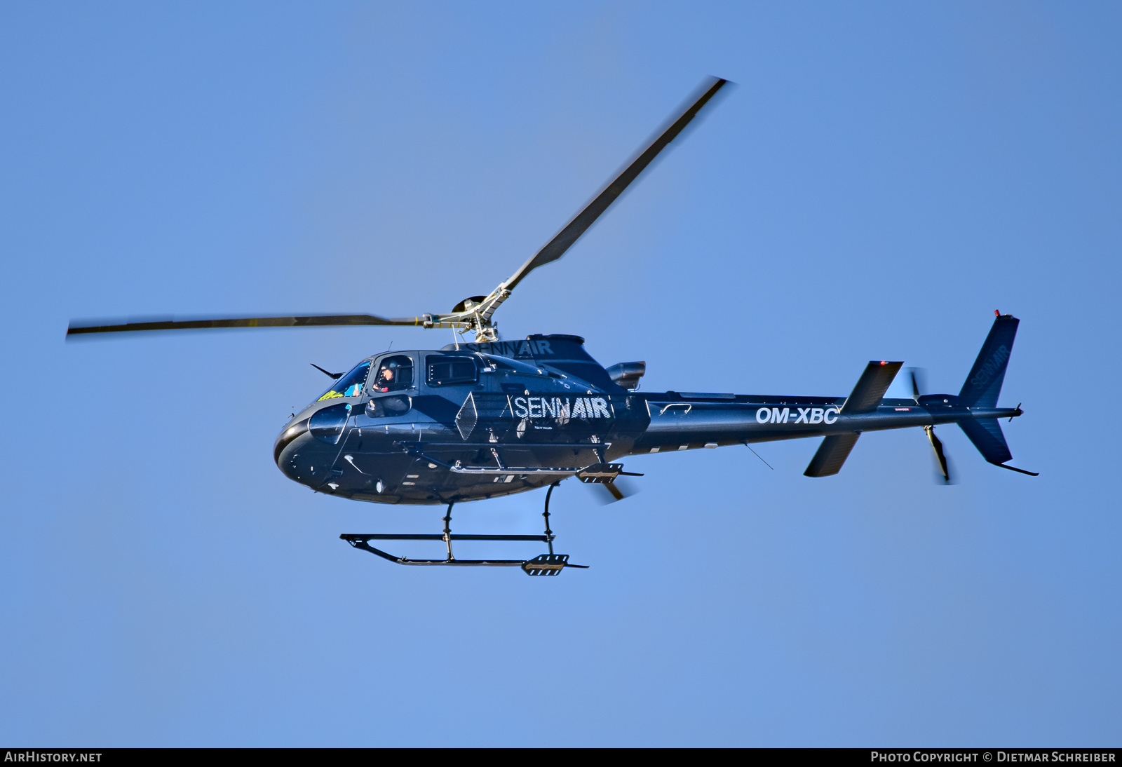 Aircraft Photo of OM-XBC | Eurocopter AS-350B-3 Ecureuil | Sennair | AirHistory.net #831339
