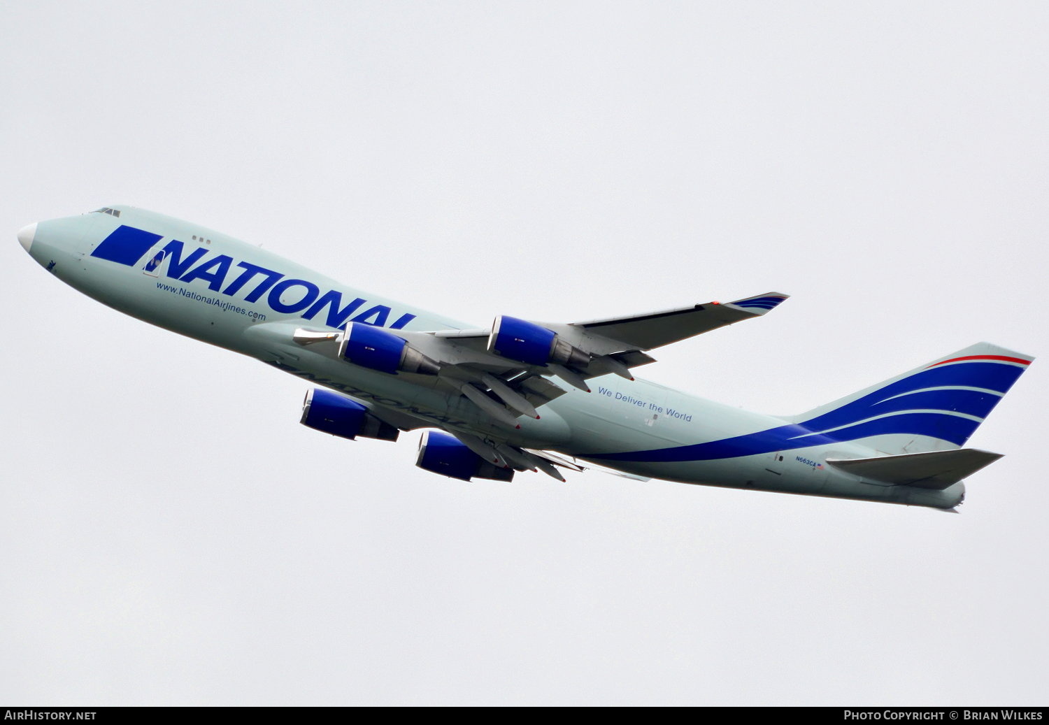 Aircraft Photo of N663CA | Boeing 747-4HAF/ER/SCD | National Airlines | AirHistory.net #831340