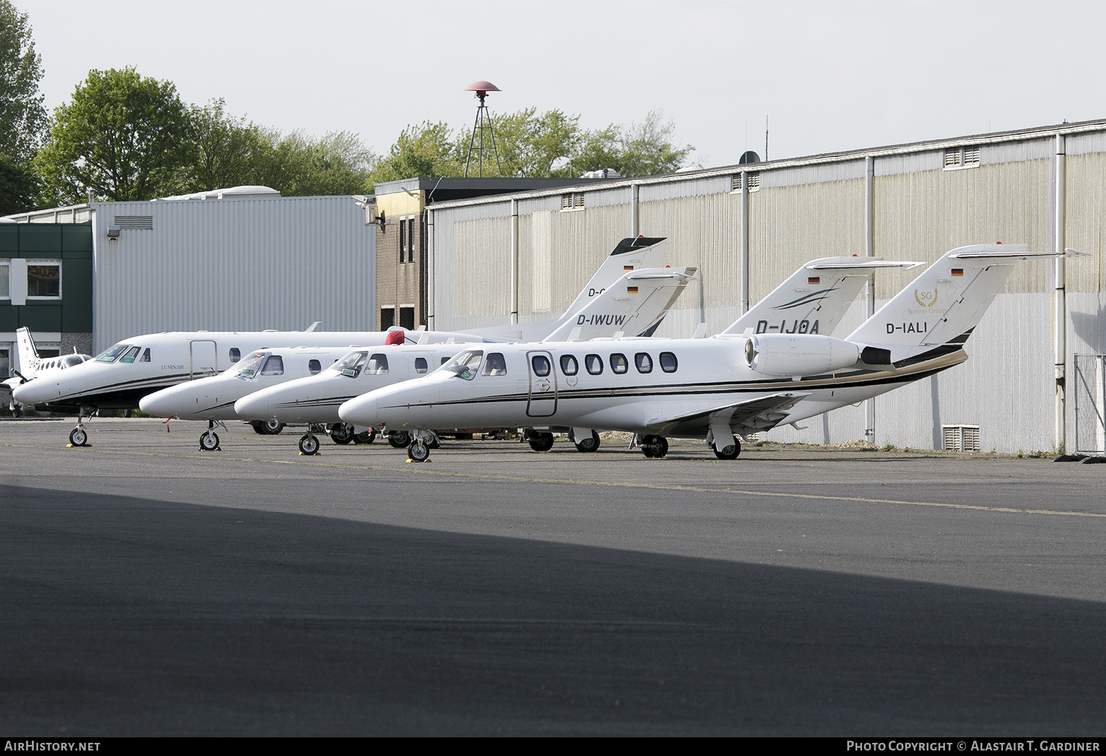 Aircraft Photo of D-IALI | Cessna 525A CitationJet CJ2 | AirHistory.net #831348