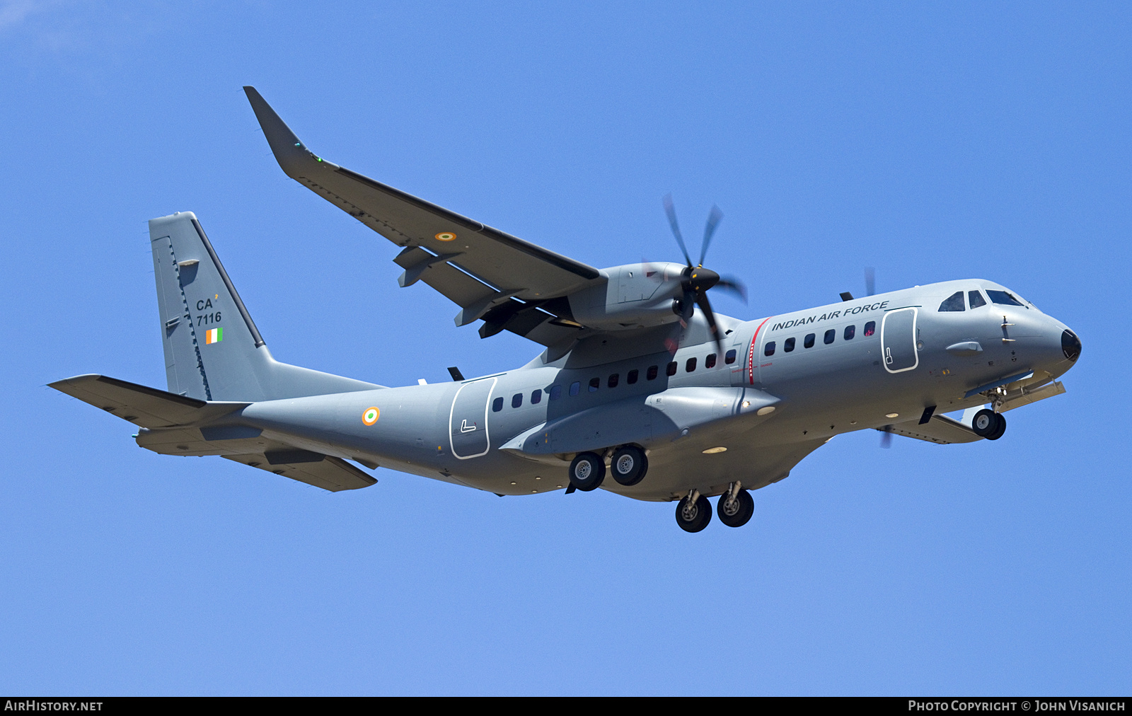 Aircraft Photo of CA7116 | CASA C295W | India - Air Force | AirHistory.net #831360