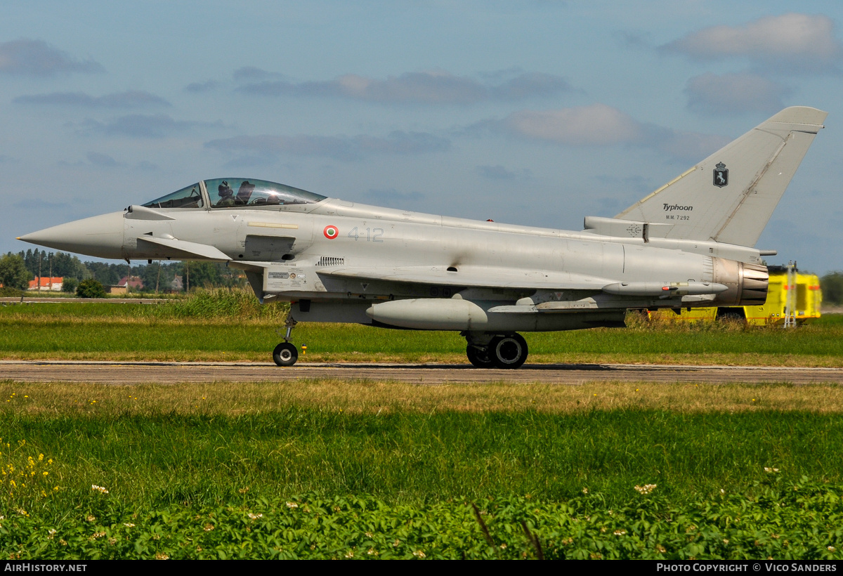 Aircraft Photo of MM7292 | Eurofighter F-2000A Typhoon | Italy - Air Force | AirHistory.net #831365