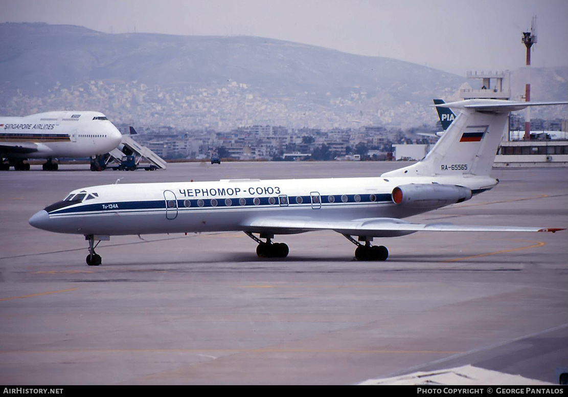 Aircraft Photo of RA-65565 | Tupolev Tu-134AK | Chernomor-Soyuz | AirHistory.net #831374