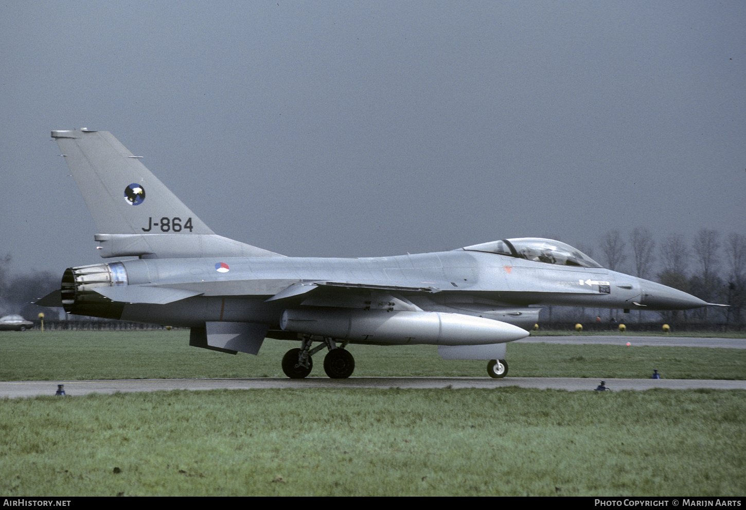 Aircraft Photo of J-864 | General Dynamics F-16A Fighting Falcon | Netherlands - Air Force | AirHistory.net #831386