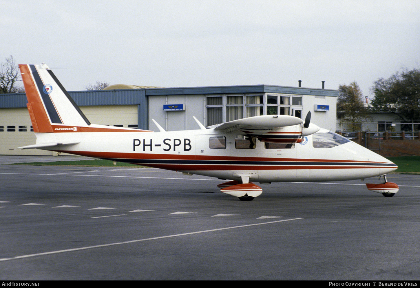 Aircraft Photo of PH-SPB | Partenavia P-68B Victor | Seppe Air Service | AirHistory.net #831388