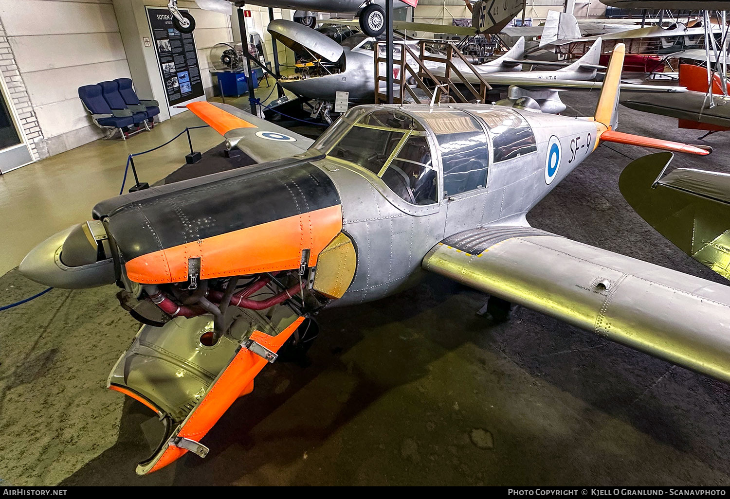 Aircraft Photo of SF-9 | Saab 91D Safir | Finland - Air Force | AirHistory.net #831394