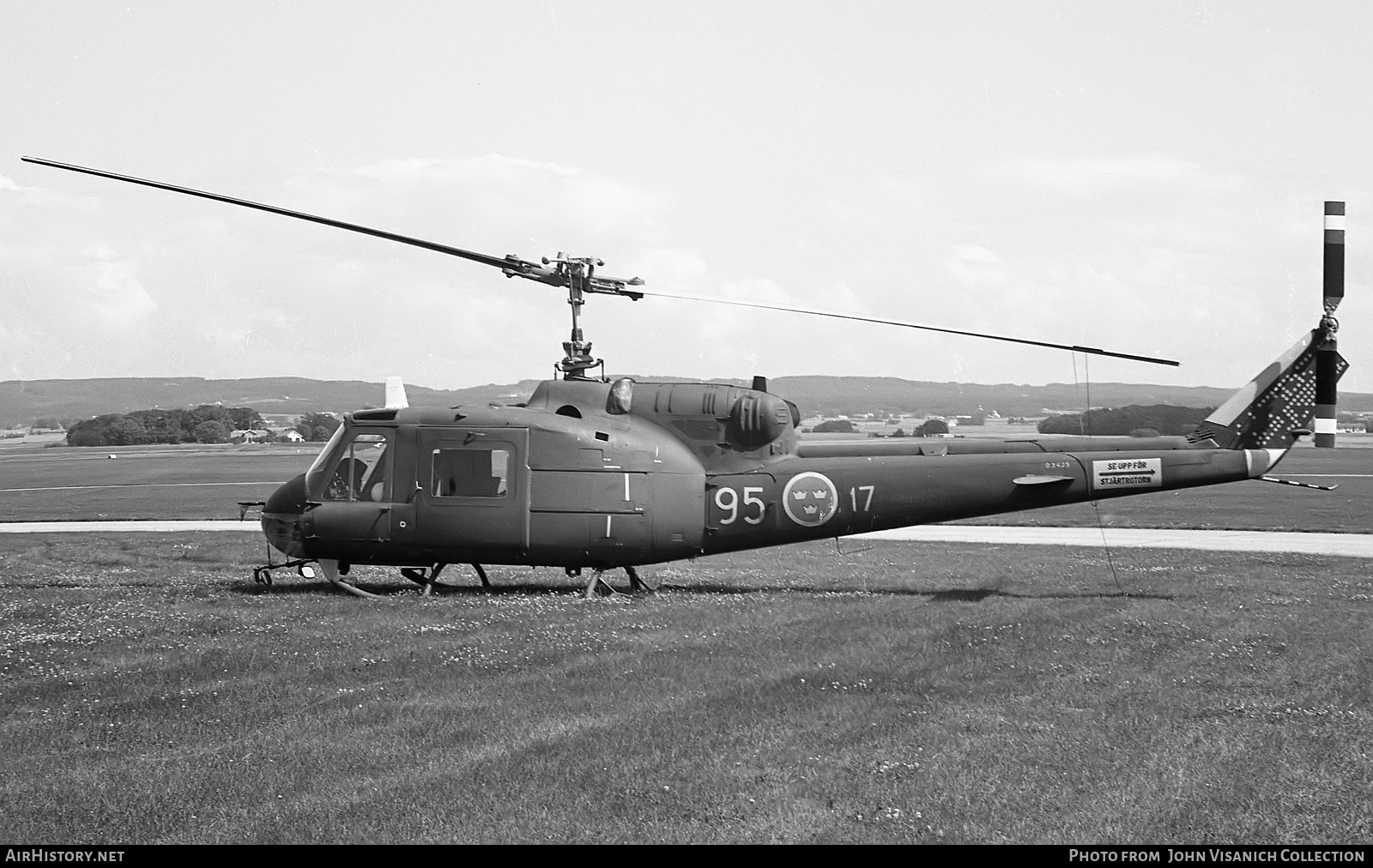 Aircraft Photo of 03425 | Agusta Hkp3B (AB-204B) | Sweden - Air Force | AirHistory.net #831400