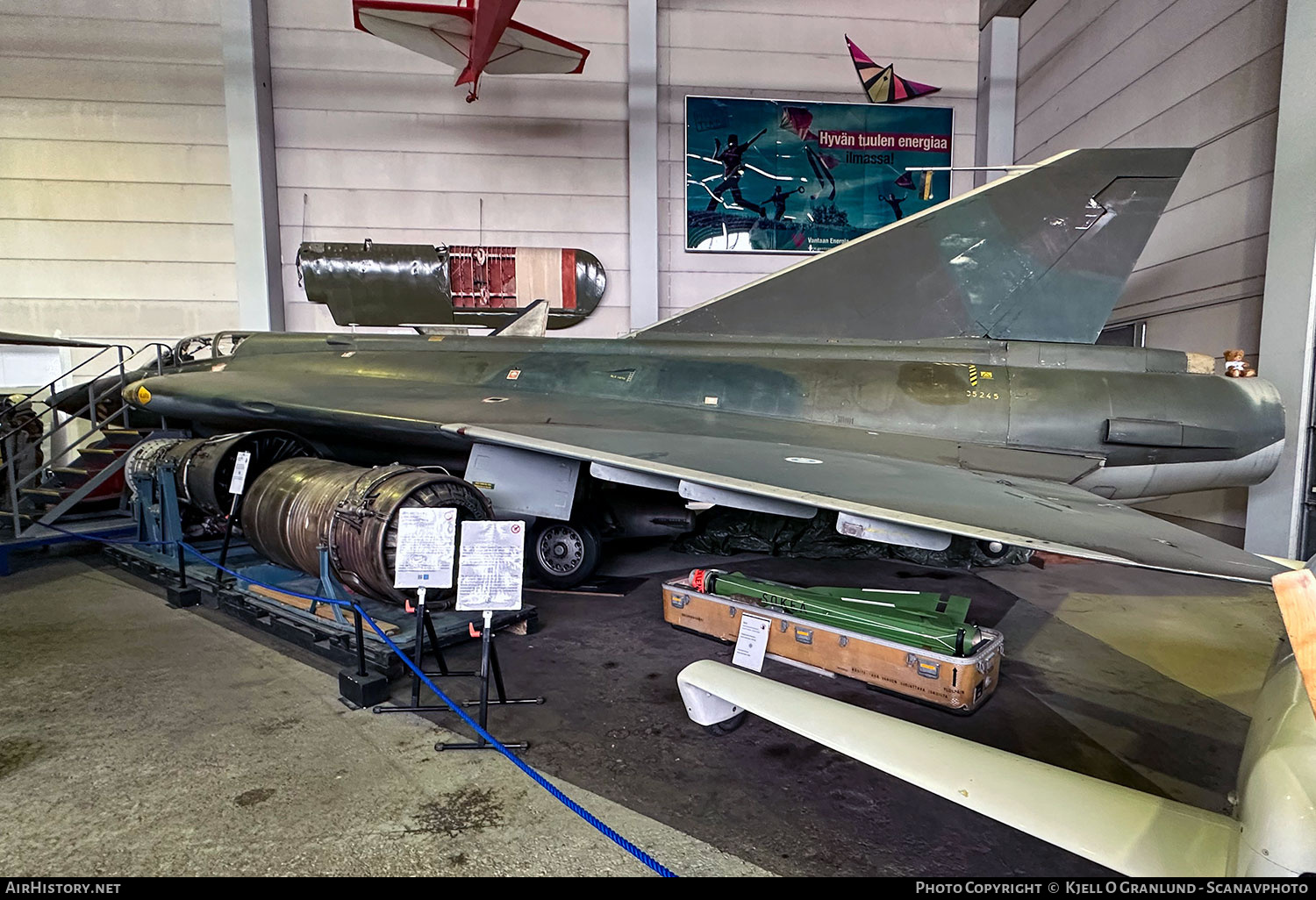 Aircraft Photo of DK-206 | Saab J35BS Draken | Finland - Air Force | AirHistory.net #831432