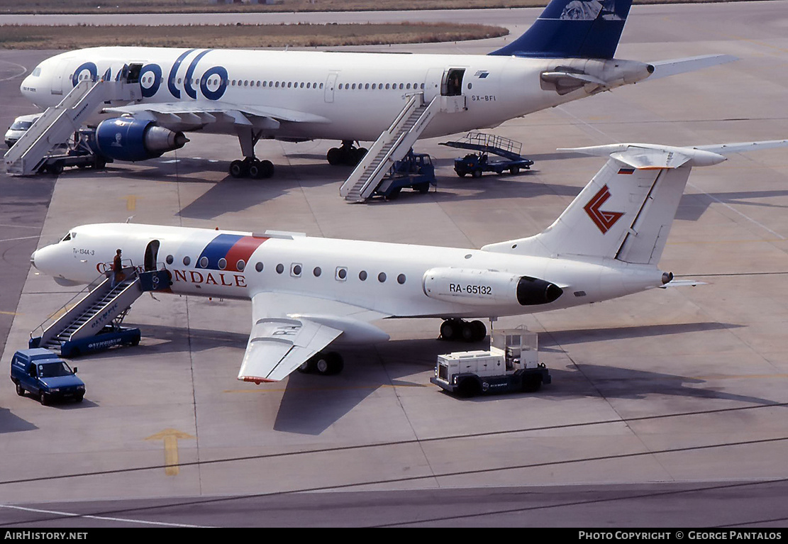 Aircraft Photo of RA-65132 | Tupolev Tu-134A-3 | Clintondale Aviation | AirHistory.net #831440