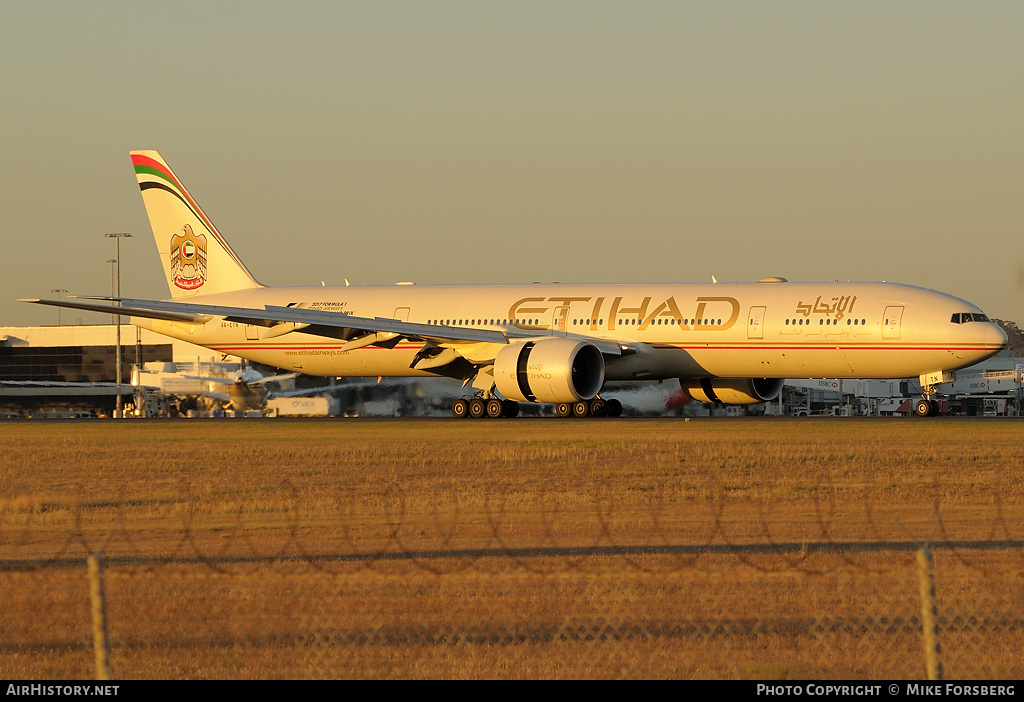 Aircraft Photo of A6-ETN | Boeing 777-3FX/ER | Etihad Airways | AirHistory.net #831453
