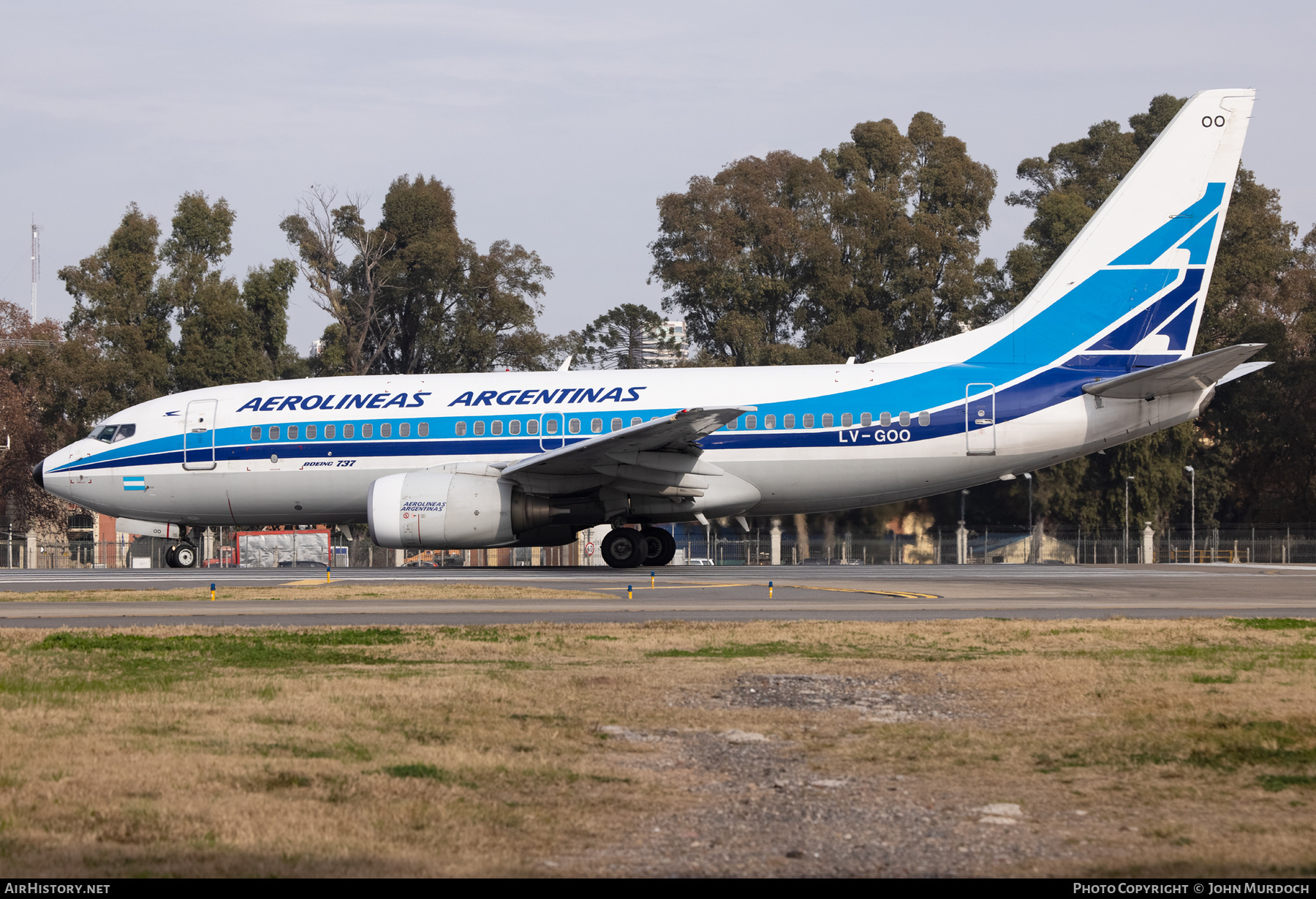 Aircraft Photo of LV-GOO | Boeing 737-7BD | Aerolíneas Argentinas | AirHistory.net #831454
