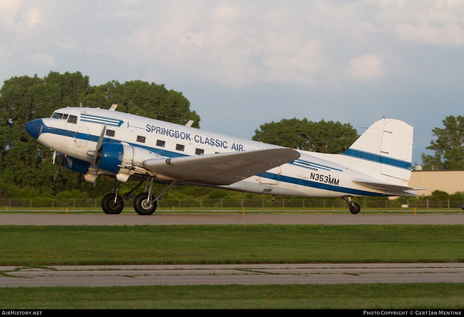 Aircraft Photo of N353MM | Douglas DC-3C-S1C3G | Springbok Classic Air | AirHistory.net #831458