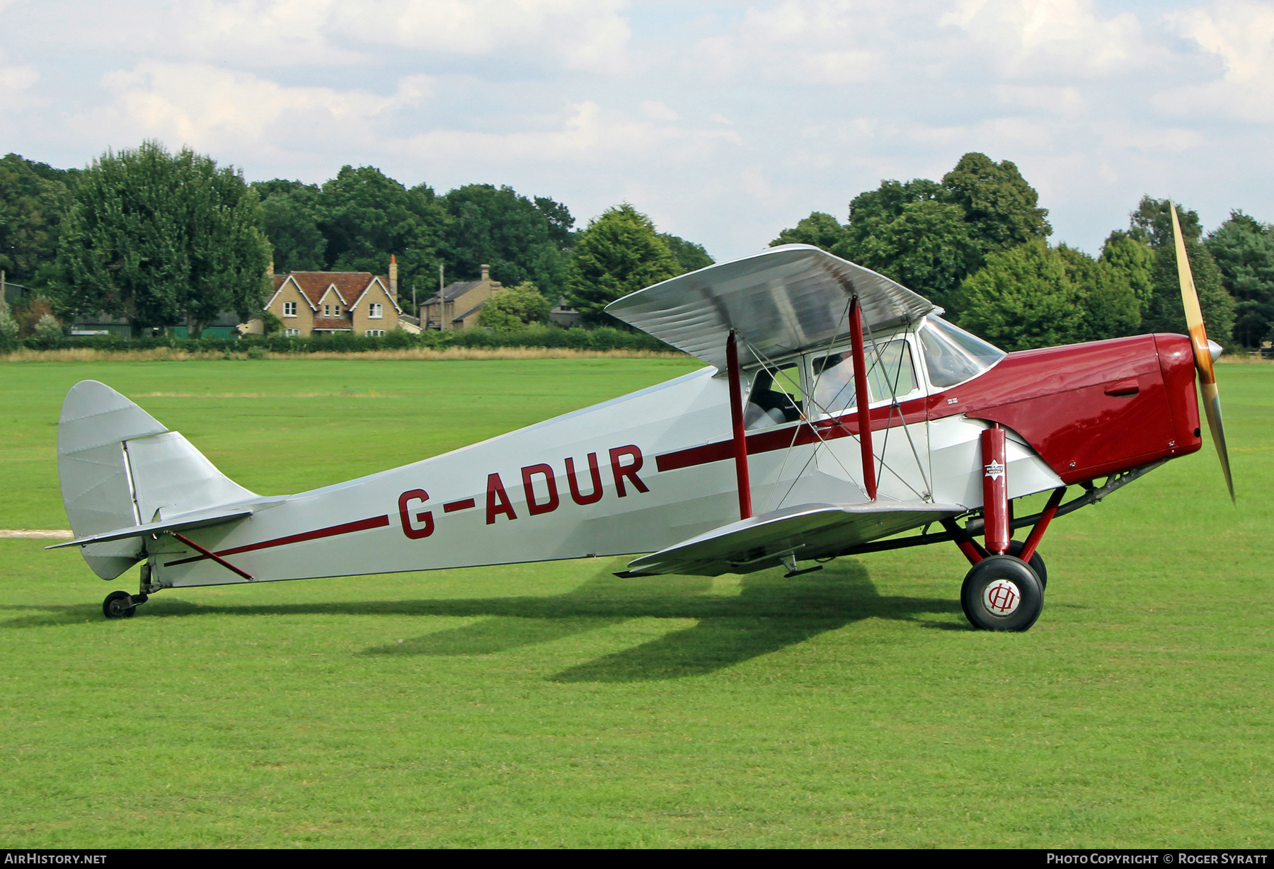 Aircraft Photo of G-ADUR | De Havilland D.H. 87B Hornet Moth | AirHistory.net #831465