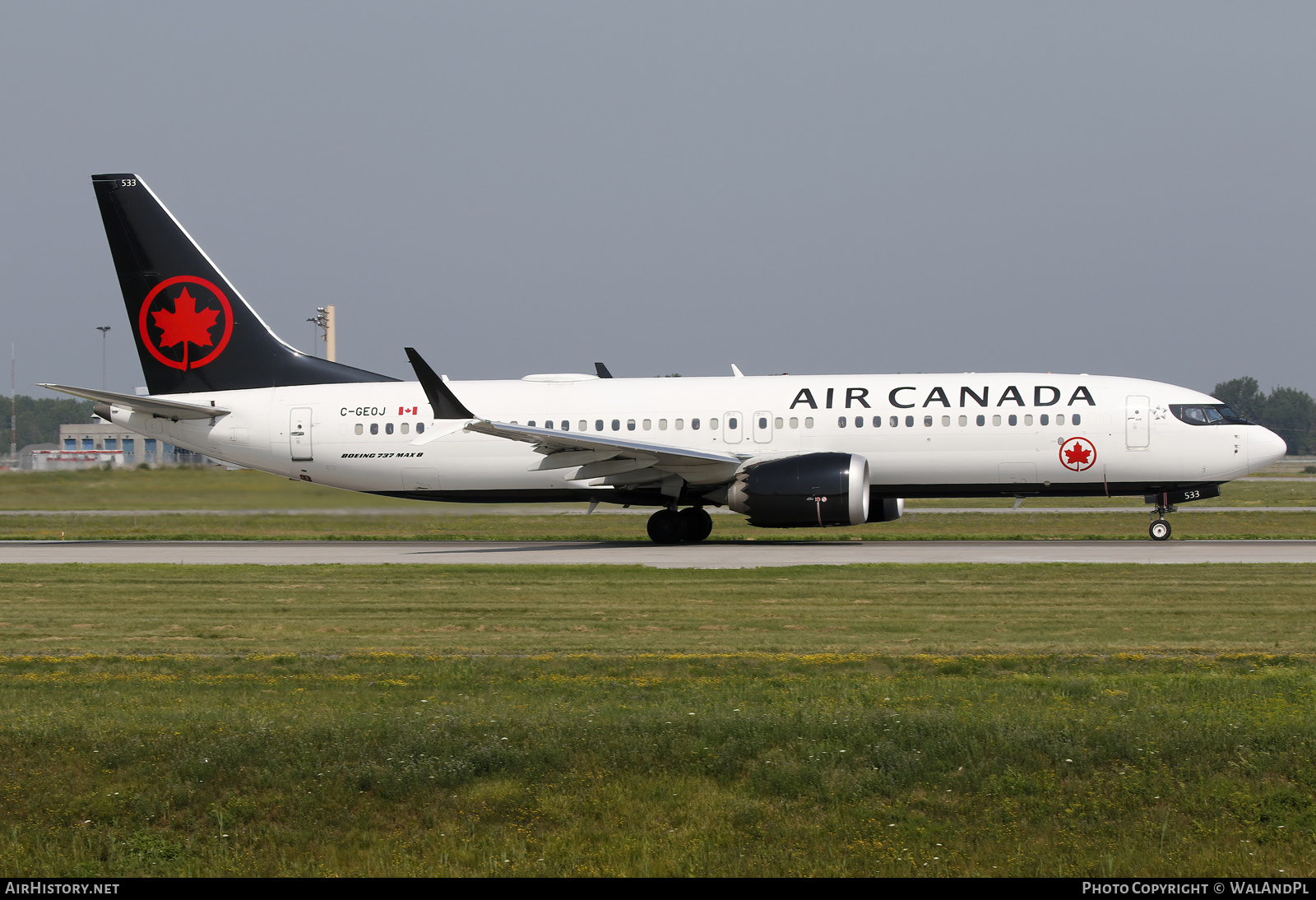 Aircraft Photo of C-GEOJ | Boeing 737-8 Max 8 | Air Canada | AirHistory.net #831491