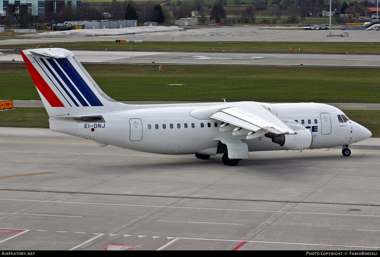 Aircraft Photo of EI-DNJ | British Aerospace BAe-146-200A | Air France | AirHistory.net #831516