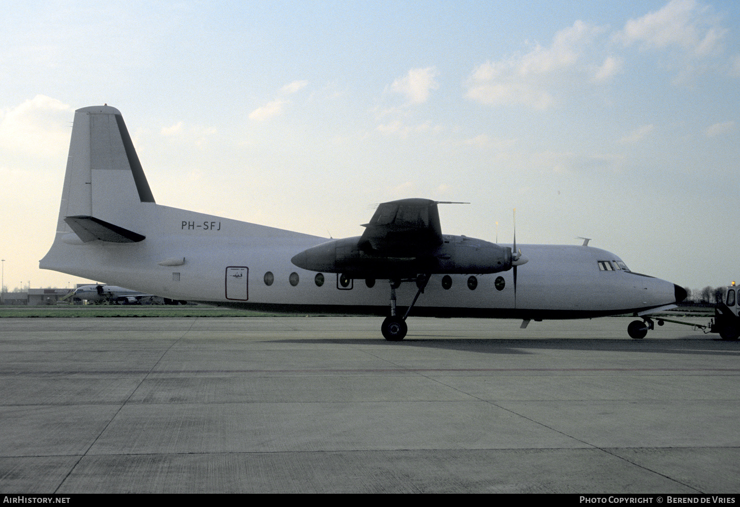 Aircraft Photo of PH-SFJ | Fokker F27-400 Friendship | AirHistory.net #831523