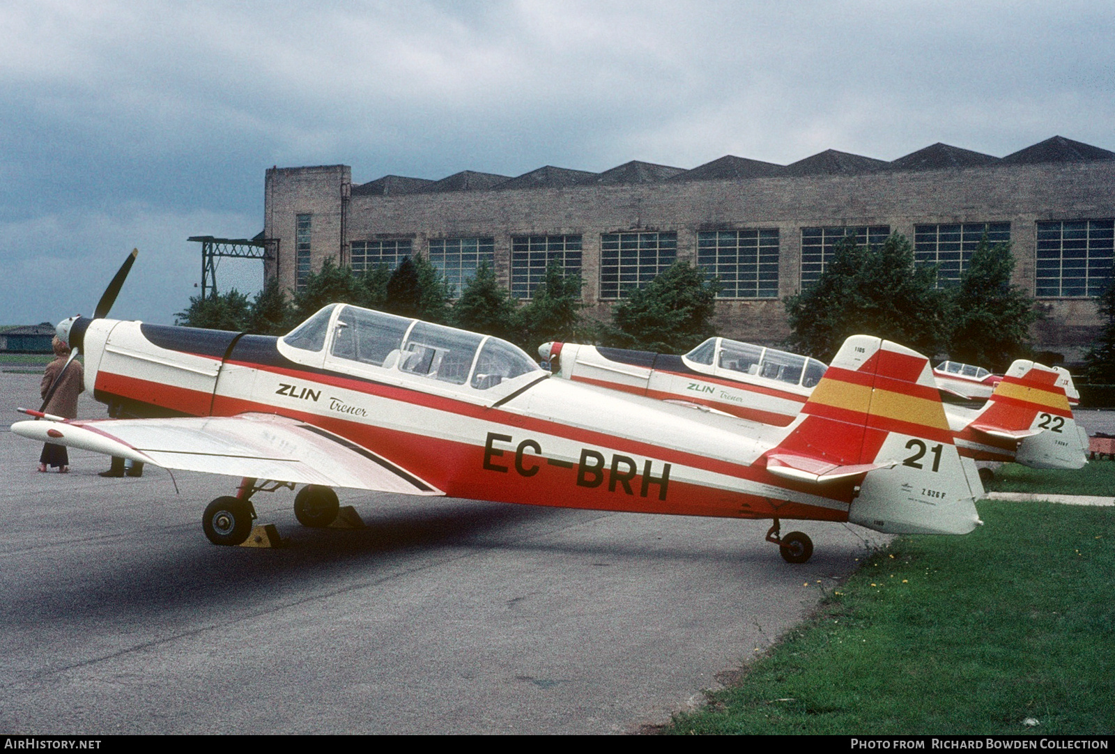 Aircraft Photo of EC-BRH | Zlin Z-526F Trener Master | AirHistory.net #831527