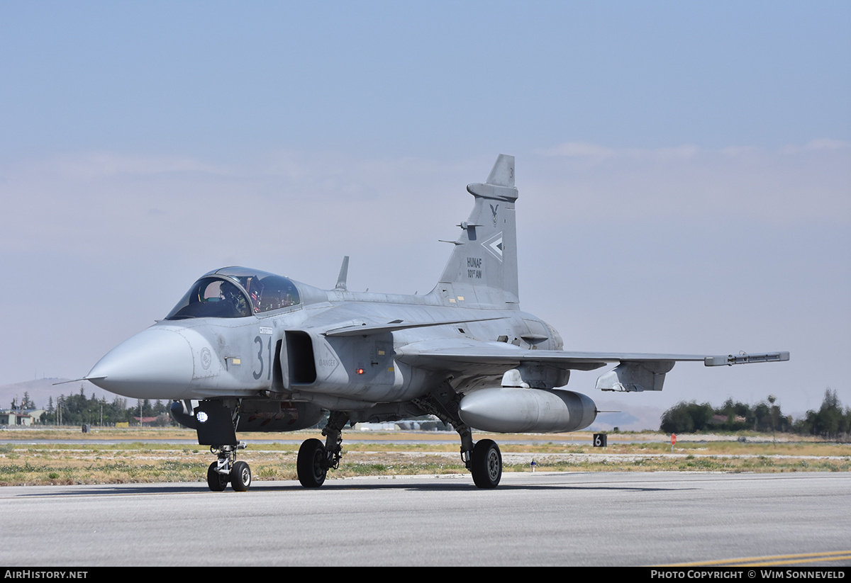 Aircraft Photo of 31 | Saab JAS 39C Gripen | Hungary - Air Force | AirHistory.net #831555